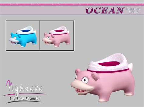 The Sims Resource Ocean Toddlers Potty