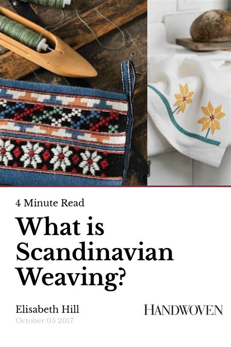 What Is Scandinavian Weaving Handwoven