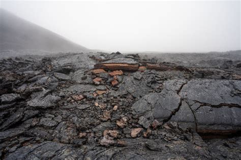 Premium Photo The Active Lava Flow From A New Crater On The Slopes Of