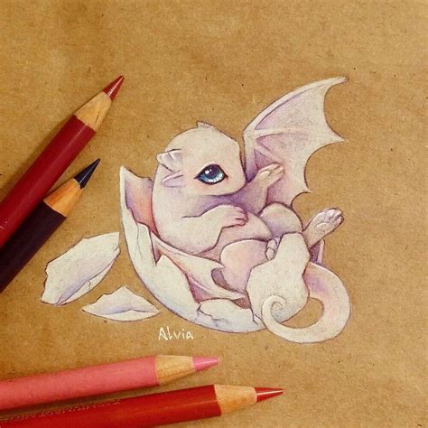 Alvia Alcedo Cute Dragon Drawing Baby Dragon Art Dragon Art