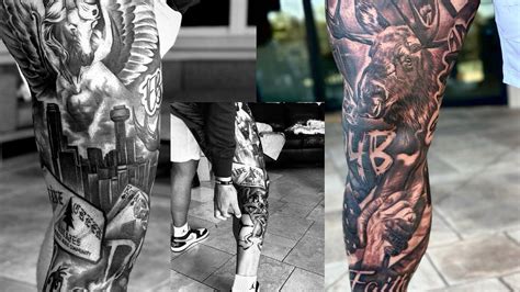 In Photos Cowboys Stars Dak Prescott Shows Off Massive New Leg Tattoo