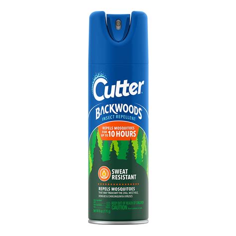 Cutter Backwoods Insect Repellent Aerosol Spray 6 Oz