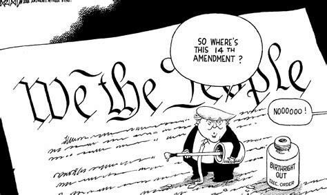 14th Amendment Cartoon Pictures