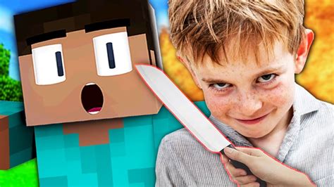 Insane Little Kid Gets Possessed On Minecraft Minecraft Trolling