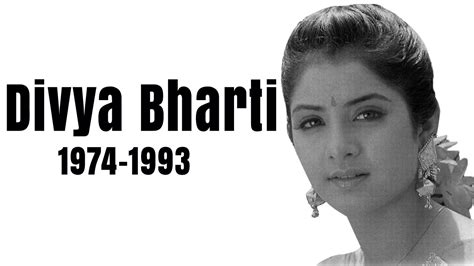Divya Bharti Death Mystery Youtube