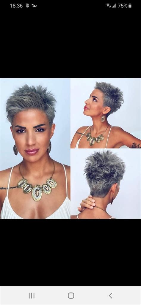 Best pixie cuts and hairstyles for 2021. Pin na nástenke účesy