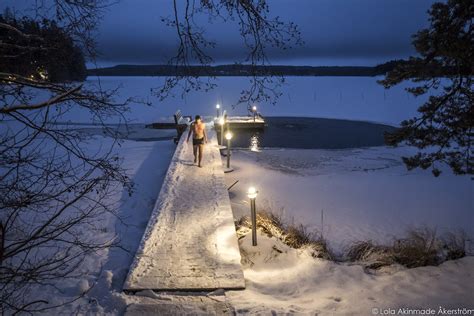 Video Photos Finnish Sauna Ice Swimming In Lahti