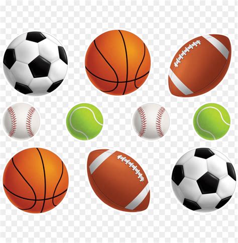 Summer Olympic Sports Clipart Balls