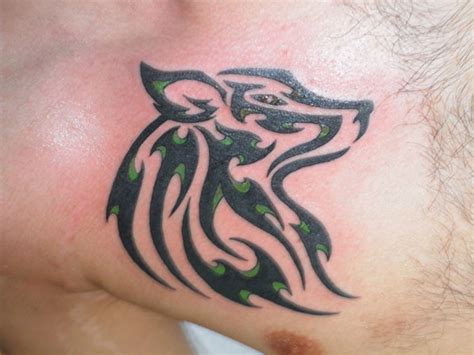 18 Awesome Tribal Wolf Tattoo