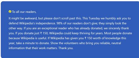 Why Wikipedia Asking Money From Its Users Check Details