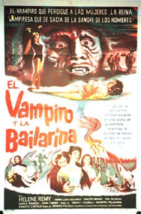 Vampiro Y La Bailarina El Movie Poster Lamante Del Vampiro