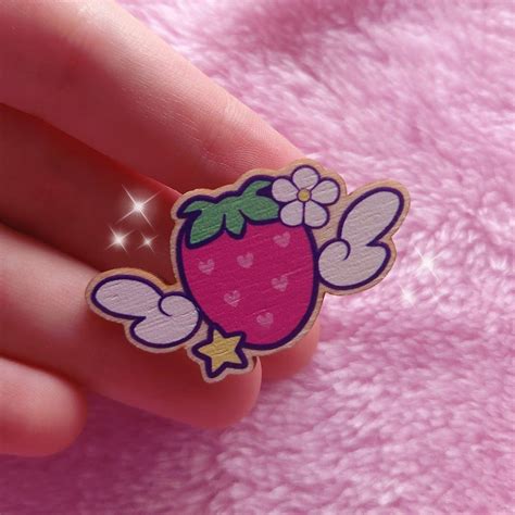 Reavealing The Other Pin Ill Be Releasing Next Week ☁️ Strawberry Dream Pin ☁️ Very Cute
