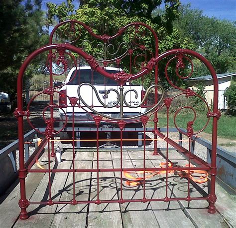 Cathouse Antique Iron Beds Vintage Bed