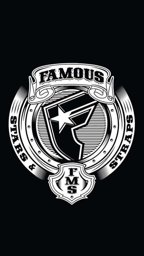 Famous Stars And Straps Logo Wallpaper