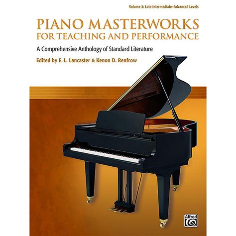 Alfred Piano Masterworks For Teaching And Performance Volume 2 Late
