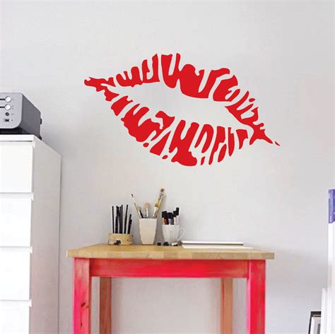 Shop with confidence on ebay! Pucker Lips Wall Decal - Stickers - Trendy Wall Designs