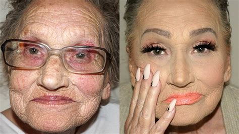 Old Woman Makeup Transformation Makeupview Co