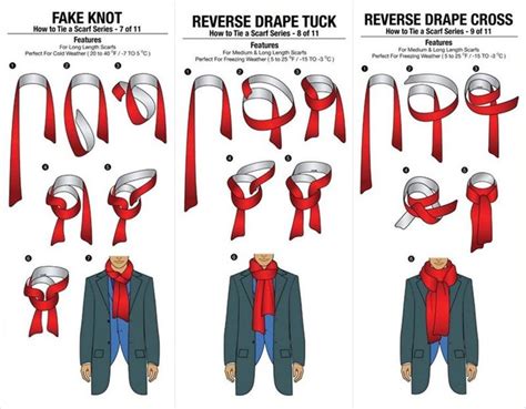 Maybe you would like to learn more about one of these? How to Tie Scarf for Men in 11 different Ways | Scarf tying, Scarf men, Fashion infographic