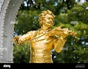 Austria Vienna Stadtpark Johann Strauss Memorial Statue Stock Photo - Alamy