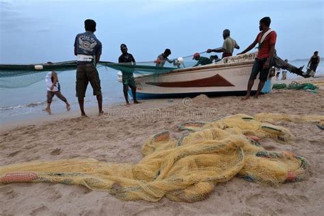 Traditional Fishing In Sri Lanka Editorial Photo Image Of August