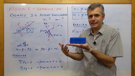 Semana Exemplo Plano inclinado Física YouTube