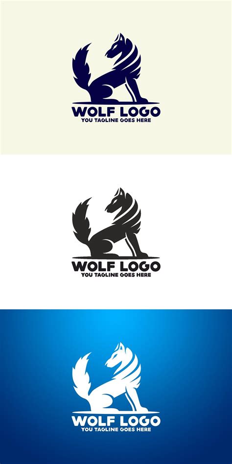 Wolf Logo Bear Design Logo Logo Templates