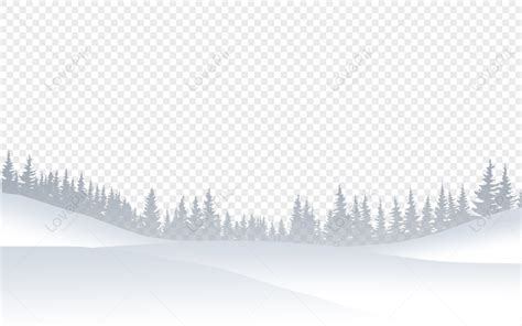 Snow Scene Snow Trees Snow Vector Snow Winter Free Png And Clipart