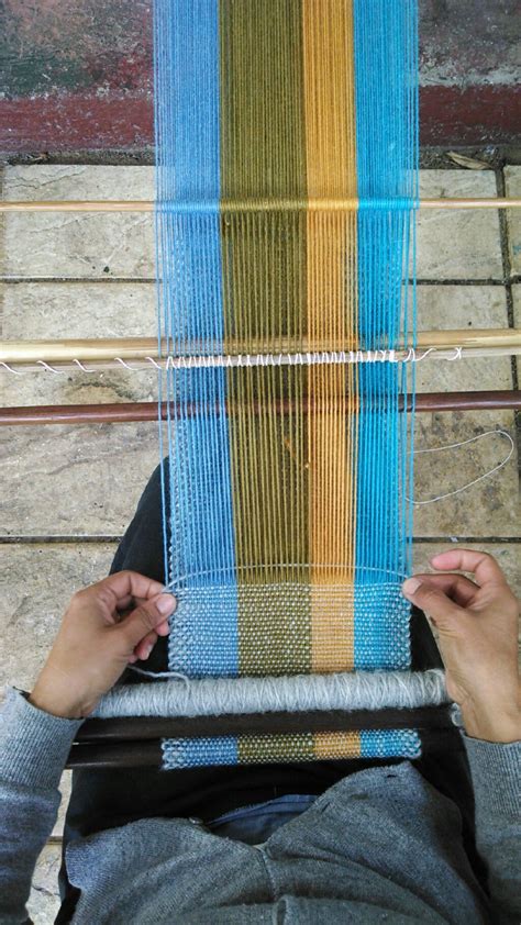 Back Strap Loom Weaving A Quick Demo Handmade And Marina