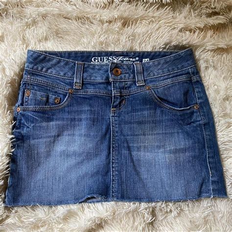 Guess Jeans Mini Skirt Is So Cute And Perfect For Depop