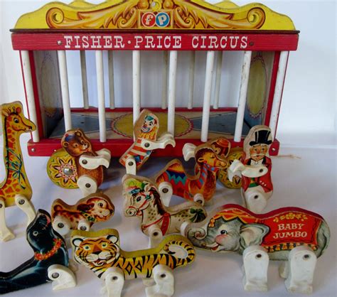 Sale 25 Off Vintage Fisher Price Wooden Circus By Busygirlvintage