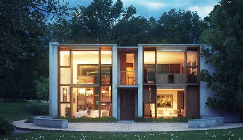 AD Classics Esherick House Louis Kahn Box Architecture Residential