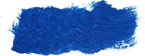 22 Blue Paint Brush Stroke Png Transparent