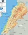 Lebanon - Geographical Maps of Lebanon