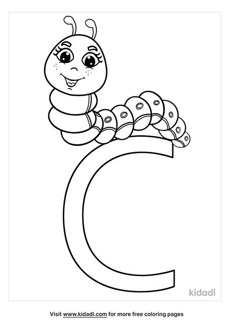 Free C Is For Coconut Coloring Page Coloring Page Printables Kidadl