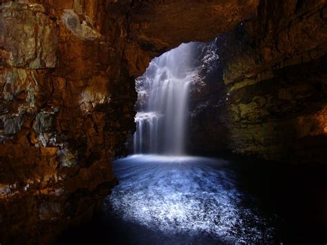 Smoo Cave Waterfall Waterfall Cave Waterfall Photo