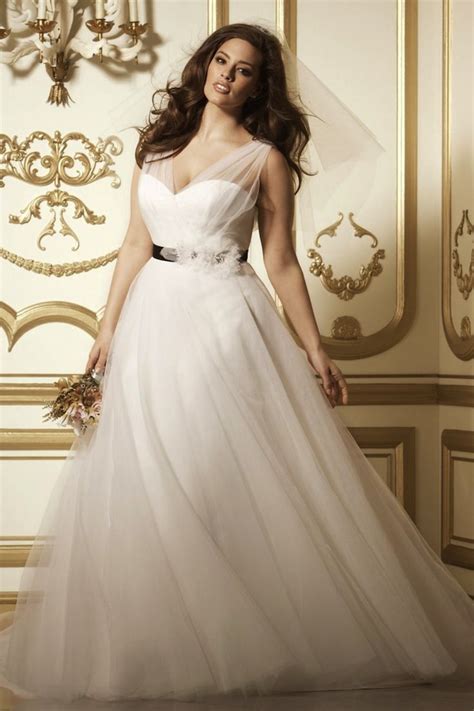 Every style is available in sizes 16w to 26w. Plus Size Wedding Dresses: A Simple Guide - MODwedding