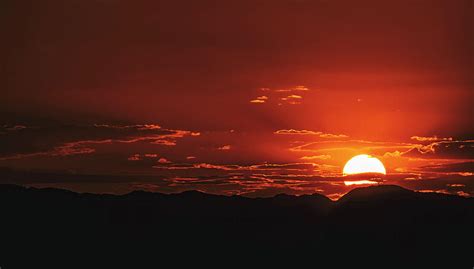 An Orange Fireball Sunset Photograph By Saija Lehtonen Fine Art America