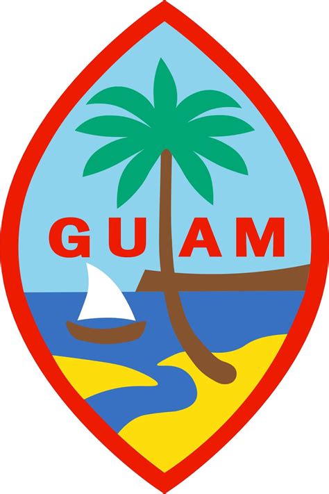 Guam Seal Svg Digital Vector Clipart Instant Download Etsy Australia