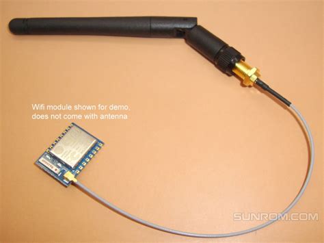 External Antenna For Wifi Module Esp8266 4432 Sunrom Electronics