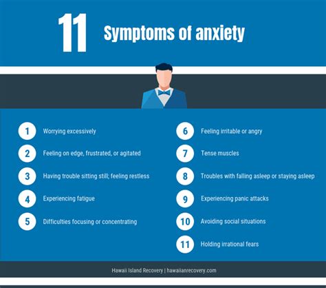 What Are Some Symptoms Of Anxiety Hawaii Island Recovery