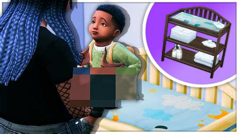 Must Have Realistic Mod For Toddlers😍 Change Tables In The Sims 4