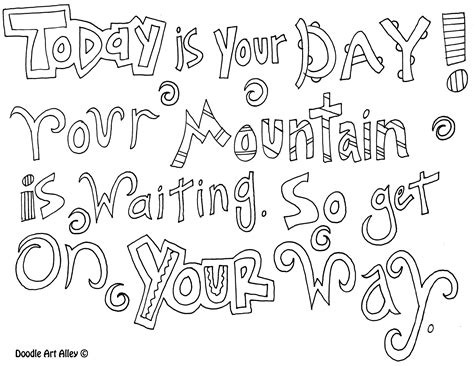 Coloring helps young talents to become independent! Printable Quotes For Teens. QuotesGram