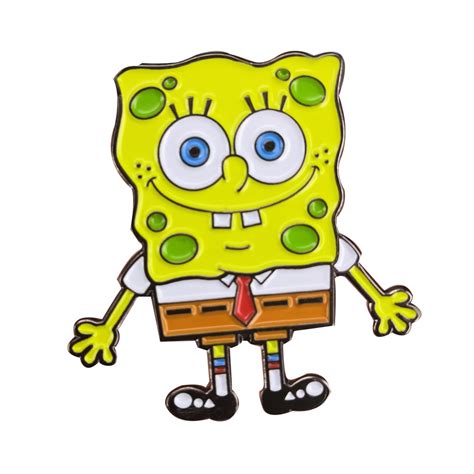 Spongebob Pin Soft Enamel Badge In Pins And Badges From Home And Garden On