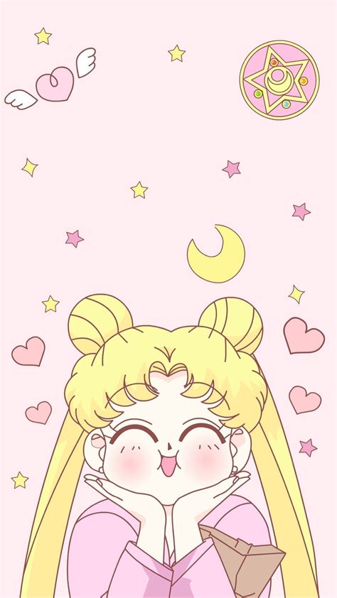 Sailor Moon Pink Aesthetic Wallpapers Wallpaper Cave