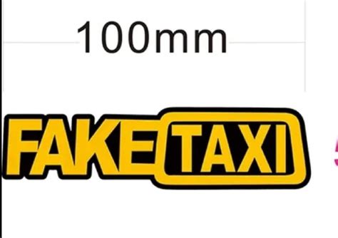 Fake Taxi Naljepnica