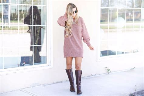 Perfect Casual Sweater Dress Ootd Lauren Emily Wiltse
