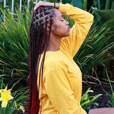 23 Ways To Wear And Style Knotless Braids Stayglam