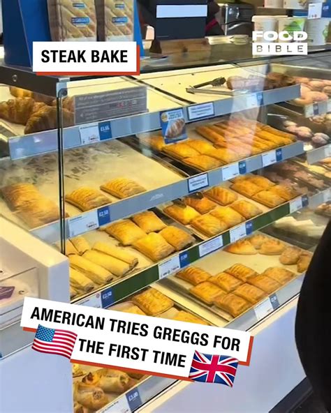 ladbible video hub american tries greggs for the first time