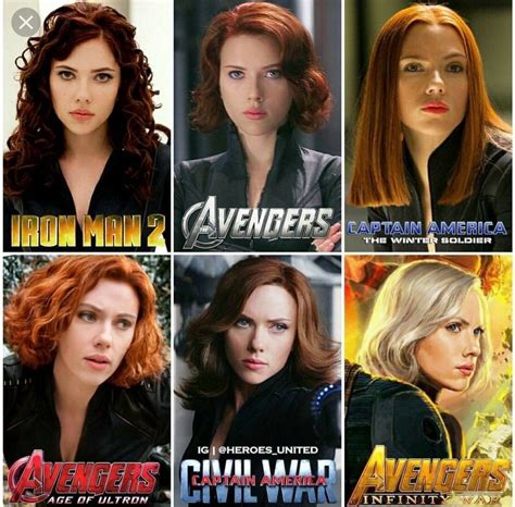 Update 141 Avengers Endgame Black Widow Hairstyle Best Vn