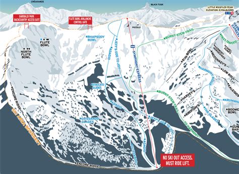 Intrawest, the owners of the whistler blackcomb resort have kindly put together this incredibly detailed mountain biking trail map for the world's best mountain biking park. Whistler Blackcomb (Garibaldi Lift Co.) - SkiMap.org